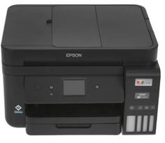 МФУ струйное цветное Epson EcoTank L6290 C11CJ60505 A4, 4800х1200dpi, ч/б 33стр/мин, цвет 20стр/мин, Duplex Net, WiFi, USB, RJ-45, черный (C11CJ60405/