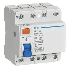УЗО CHINT 200231 NL1-63 4P 63А 300мА 6кА тип AC (DB) (R)