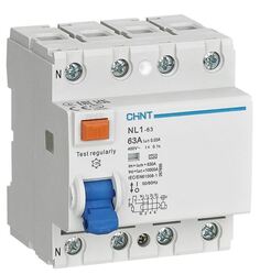 УЗО CHINT 200229 NL1-63 4P 25А 300мА 6кА тип AC (DB) (R)