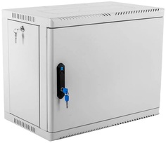 Шкаф настенный 19", 9U ЦМО ШРН-9.350.1 телекоммуникационный сварной (600 × 350) съёмные стенки, дверь металл