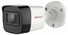 Видеокамера HiWatch DS-T280(B)(2.8mm) уличная цилиндрическая аналоговая, 1920х1080, 2 Мп, CMOS, до 20 м, IP66
