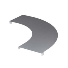 Крышка на угол гориз. 90° DKC LK0056K осн.500, R=600мм, сталь, оцинкованная по методу Сендзимира, в комплекте с метизами и пластинами PTCE, "L5 Combi