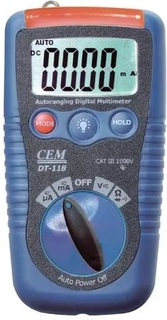 Мультиметр цифровой CEM DT-118 CEM 481370