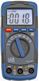 Мультиметр CEM DT-916 CEM 481394