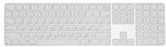 Клавиатура Apple Magic Keyboard MXK73 with Touch ID and Numeric Keypad (USB-C) White