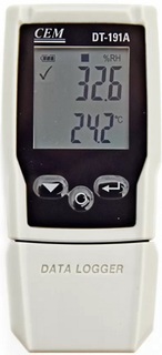 Даталоггер CEM DT-191A CEM 482520 регистратор температуры и влажности