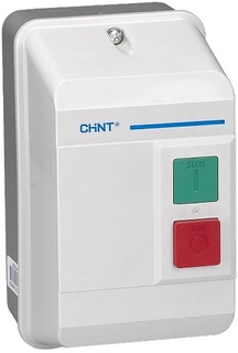 Пускатель электромагнитный CHINT 496436 в корпусе NQ3-5.5P 1-1.6А AC380В IP55