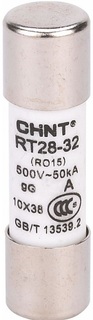 Предохранитель CHINT 520481 цилиндрический RT28-32 20А 10х38