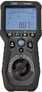 Мультиметр CEM DT-6505 CEM 875184 тестер изоляции, микроомметр высокого разрешения TRMS