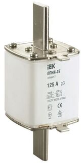 Предохранитель IEK DPP40-125 ППНИ-37, габарит 2, 125А