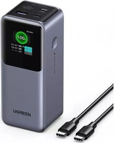 Аккумулятор внешний UGREEN PB721 35524B 20000mAh 130W Fast Charging Power Bank. Цвет: серый