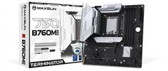 Материнская плата mATX MAXSUN Terminator B760M D5 WiFi (LGA1700, B760, 4*DDR5 (7600), 4*SATA, 3*M.2, 2*USB 3.2, 6*USB 2.0, PCIe x16, HDMI, DP)