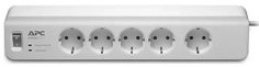 Сетевой фильтр APC PM5-GR Schuko CEE 7*5, 10А, 1.8м, белый A.P.C.