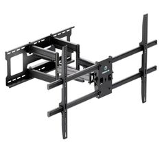 Кронштейн ONKRON M10 для телевизора черный 42"-110" макс.100кг настенный поворотно-выдвижной и наклонный