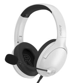 Гарнитура A4Tech Fstyler FH280U белая 2м мониторные USB оголовье (2050285)