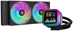 Система охлаждения жидкостная Deepcool LP240 LGA1851/1700/1200115x/AM4/AM5 (2*120mm, 600-2400rpm, 72.04CFM, 38.71dBa)