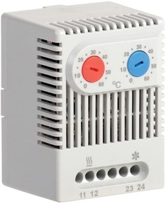 Термостат IEK YCE-DTNO-NC-60 двухканальный УККт от 0 до +60°C NO+NC