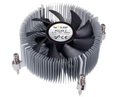 Кулер GELID Polar 3 LGA115x/1200/1700/1851 (75mm, 1400-2800rpm, 29.6CFM, 29dBa, 4-pin PWM, TDP 80W)