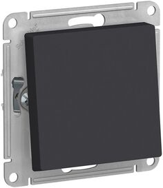 Переключатель одноклавишный Systeme Electric ATN441061 AtlasDesign AQUA IP44, сх.6, 10АХ, механизм, карбон