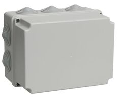 Коробка распределительная IEK UKO10-190-140-120-K41-44 КМ41245 о/п 190х140х120мм IP44 10вв. серая