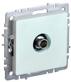 Розетка телевизионная оконечная IEK BR-A10-O-K36 BRITE РТВ11-0-БрЖ Жемчужный