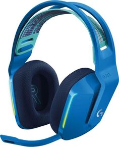 Гарнитура wireless Logitech G733 LIGHTSPEED 981-000945 USB, оголовье, синяя