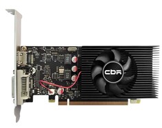 Видеокарта PCI-E CBR GeForce GT 1030 (VGA-STX1030-2G-RTL) 2GB GDDR5, 64bit, 1468MHz, HDMI DVI, Ret