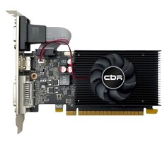 Видеокарта PCI-E CBR GeForce GT 710 (VGA-STX710-2G-RTL) 2GB DDR3, 64bit, 954MHz, HDMI DVI VGA, Ret