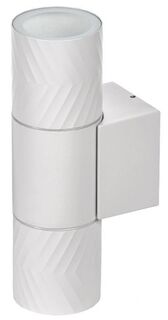Светильник уличный IEK LT-UBU0-5108-GU10-2-K01 5108 настенный 2хGU10 IP65 белый