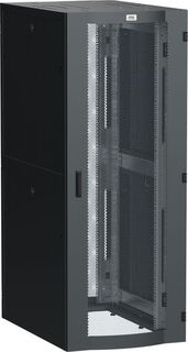 Шкаф напольный 19", 42U ITK LS05-42U81-2PP LINEA S 800х1000мм перфорированные двери, черный