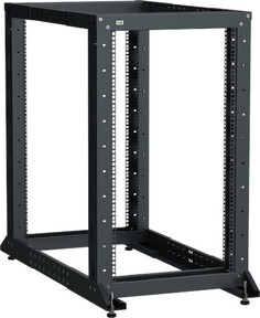 Стойка ITK LF05-24U61-2GM LINEA F 2-рамная 24U 600х600-1000мм черная