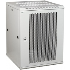Шкаф настенный 19", 15U ITK LWR3-15U66-PF LINEA W 600x600 мм дверь перфорированная, RAL7035