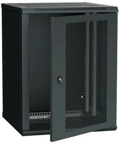 Шкаф настенный 19", 12U ITK LWR5-12U66-PF LINEA W 600x600 мм дверь перфорированная, RAL9005