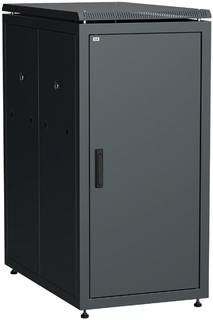 Шкаф напольный 19", 18U ITK LN05-18U61-M LINEA N 18U 600х1000мм металлическая передняя дверь, черный