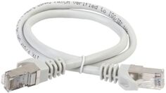 Кабель патч-корд F/UTP 6 кат. 0.5м ITK PC01-C6F-05M серый
