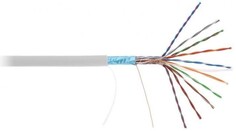 Кабель витая пара U/UTP 5 кат. 10 пар ITK LC1-C5E10-111 10х2х24AWG PVC серый (305м)