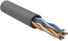 Кабель витая пара U/UTP 6 кат. 4 пары ITK LC2-C604-121 4х2х24AWG PATCH LSZH (305м)