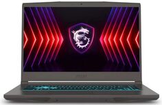 Ноутбук MSI Thin 15 B13UCX-2649XRU 9S7-16R831-2649 i5-13420H/8GB/512GB SSD/RTX2050 4GB/15.6" FHD IPS/WiFi/BT/DOS/gray