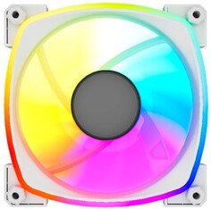 Вентилятор для корпуса Powercase M55MR-12W ARGB 120mm, 600-1500rpm, 58.73CFM, 28.1dBa, Bulk