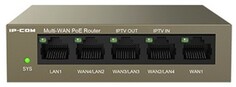 Маршрутизатор IP-Com M20-PoE IP-COM 5-портовый PoE-маршрутизатор c 4 портами PoE с облачным управлением