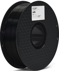 Пластик Crown Micro CM-FILABS020B ABS 1.75 1кг чёрный