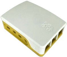 Корпус ACD RA600 White+Yellow ABS Case for Raspberry 4B