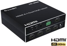 Коммутатор IconBit HS-2506 презентационный HDMI 4x1 с функцией мультивьювера, поддержка разрешения 4К60