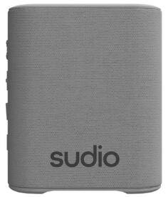 Портативная акустика Sudio S2 беспроводная, цвет: серый