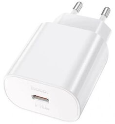 Зарядное устройство сетевое Hoco N22 25W (PD+QC+AFC) USB Type-C универсальное белый