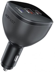 Зарядное устройство автомобильное ACEFAST B14 165W 2*USB-C+USB-A 3-port car charger. Цвет: черный
