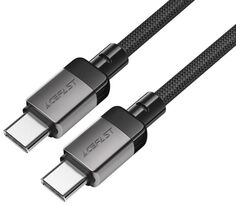 Кабель ACEFAST C9-03 USB-C to USB-C charging data cable. Длина: 1,2м. Цвет: черный