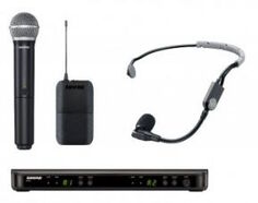 Микрофонная система Shure BLX1288E/SM35-M17 беспроводная, двухканальная, с головным микрофоном SM35 и ручным передатчиком SM58. Частота UHF 662-686 МГ