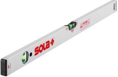 Уровень SOLA 01111101 AV 80, L = 80 см, 2 глазка, точн. 0,5мм/м