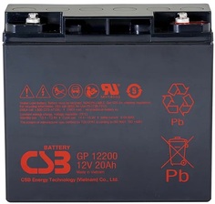 Аккумулятор CSB GP12200 12В, 20Ач